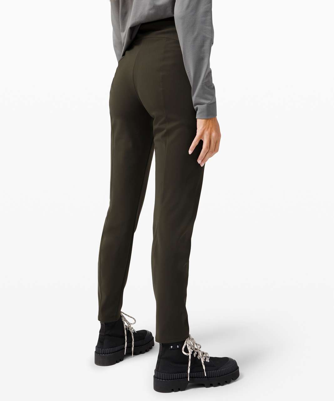 Lululemon Here to There High-Rise 7/8 Pant Crosshatch Multi/Black