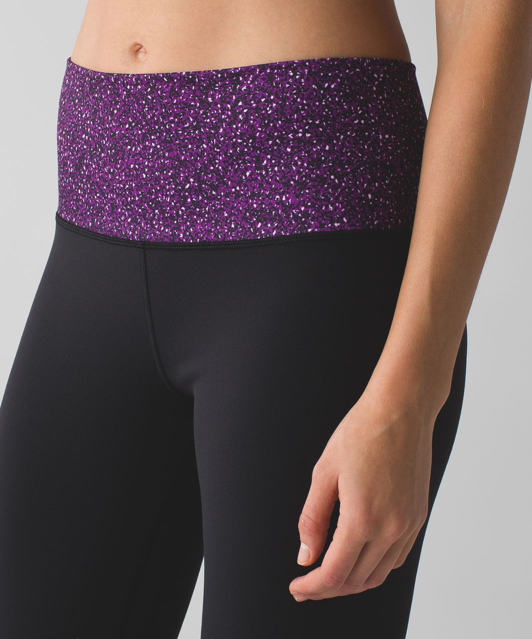 Lululemon Groove Pant III (Tall) - Black / Flashback Static