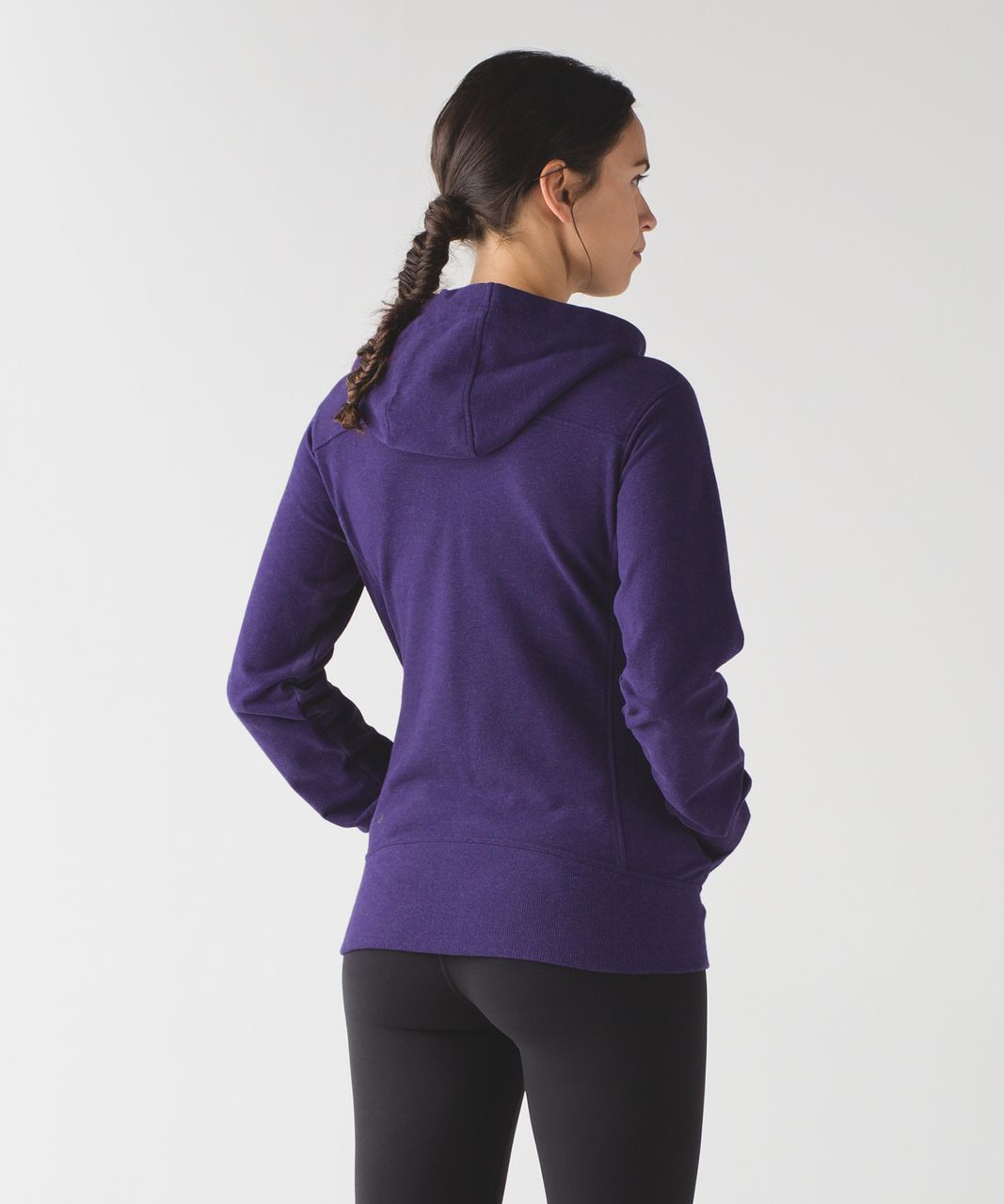 Lululemon Split Hoodie - Heathered Black Grape