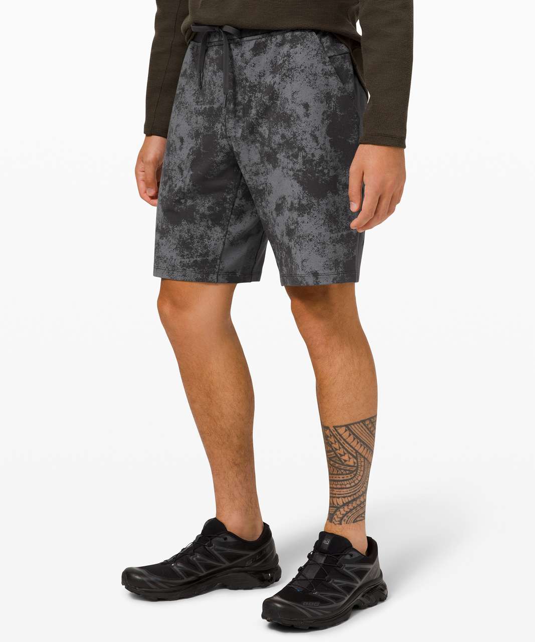 Lululemon City Sweat Short French Terry 9" - Astral Graphite Grey Asphalt Grey