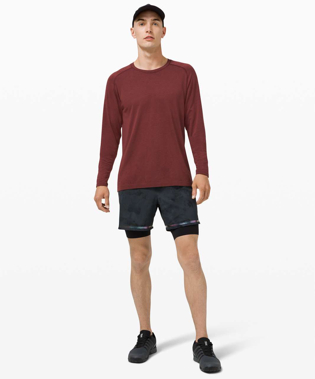 Lululemon Metal Vent Tech Long Sleeve 2.0 - Cassis / Savannah