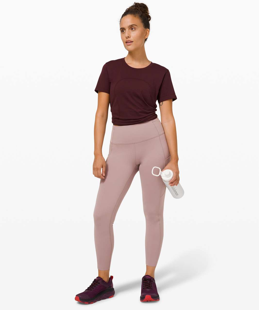 Lululemon Fast and Free Tight II 25" *Non-Reflective Nulux - Violet Verbena