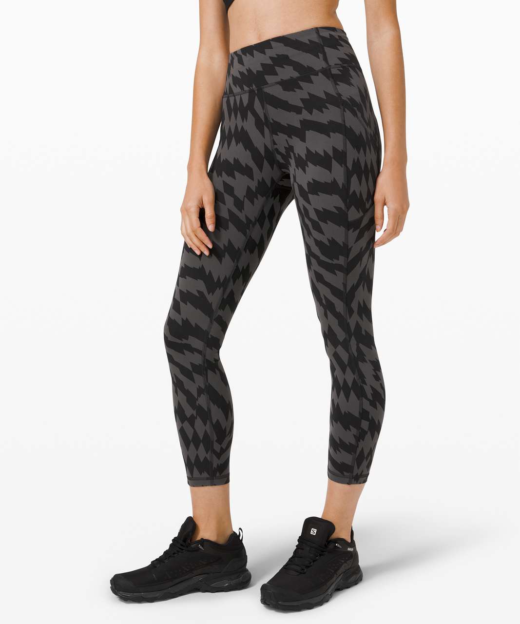 Lululemon Active Expert Short Tight 6 - Heathered Asphalt Grey / Black -  lulu fanatics