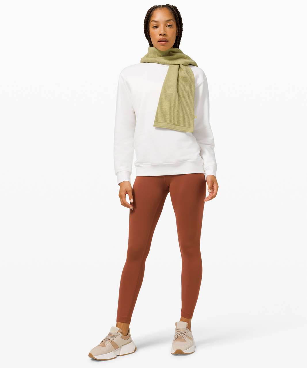 Lululemon Vinyasa Skinny Scarf - Hazel Green