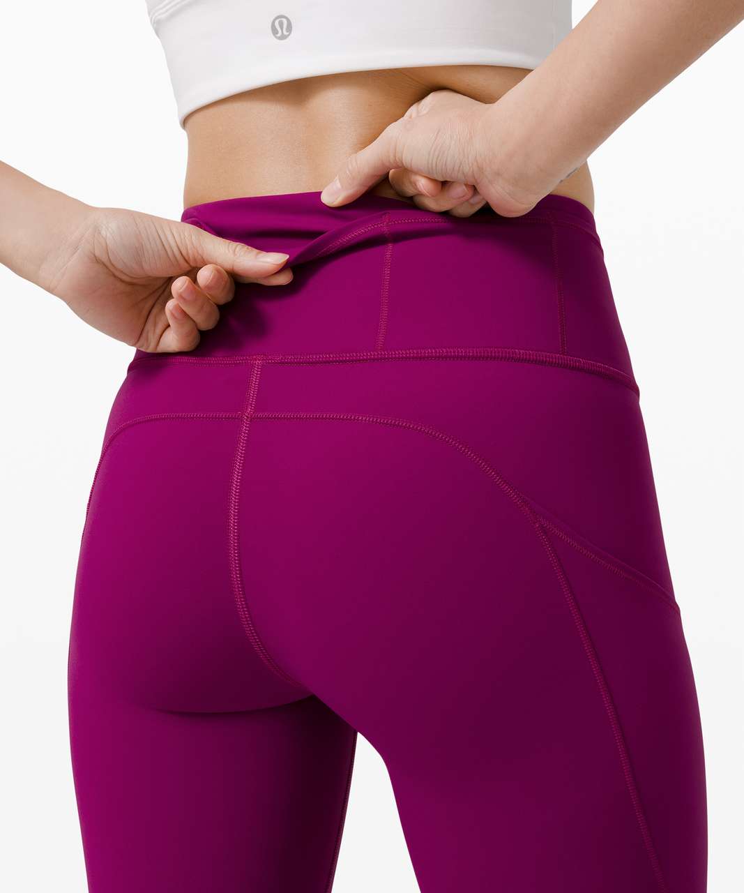 Lululemon Fast And Free Short 10 *Non-Reflective - Deep Fuschia - lulu  fanatics