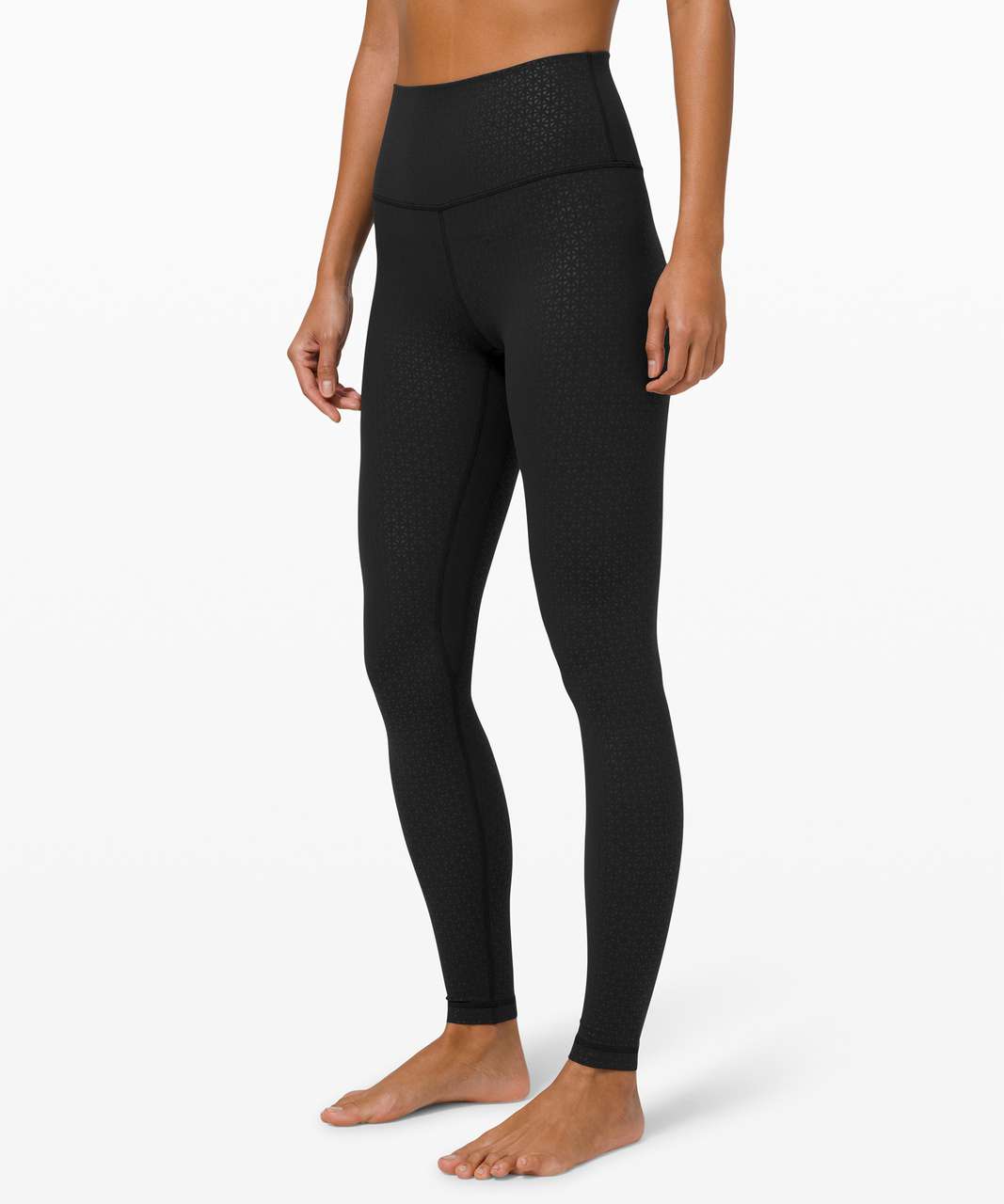 Lululemon Align Align Pant 25 with pocket Lattice Work Emboss Black Size 8,  Women's Fashion, Activewear on Carousell