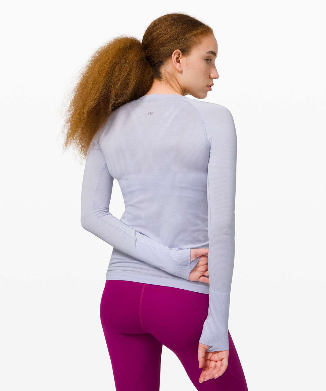 Lululemon Swiftly Tech Long Sleeve 2.0 *Race Length - Serene Blue / Serene  Blue - lulu fanatics