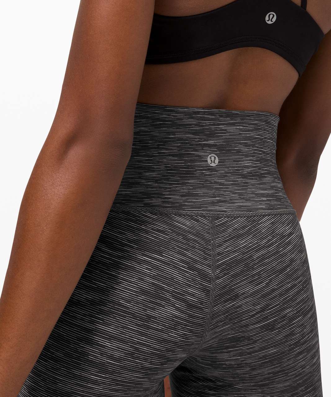 Lululemon Wunder Under High-Rise Tight 25" *Luxtreme - Wee Are From Space Dark Carbon Ice Grey