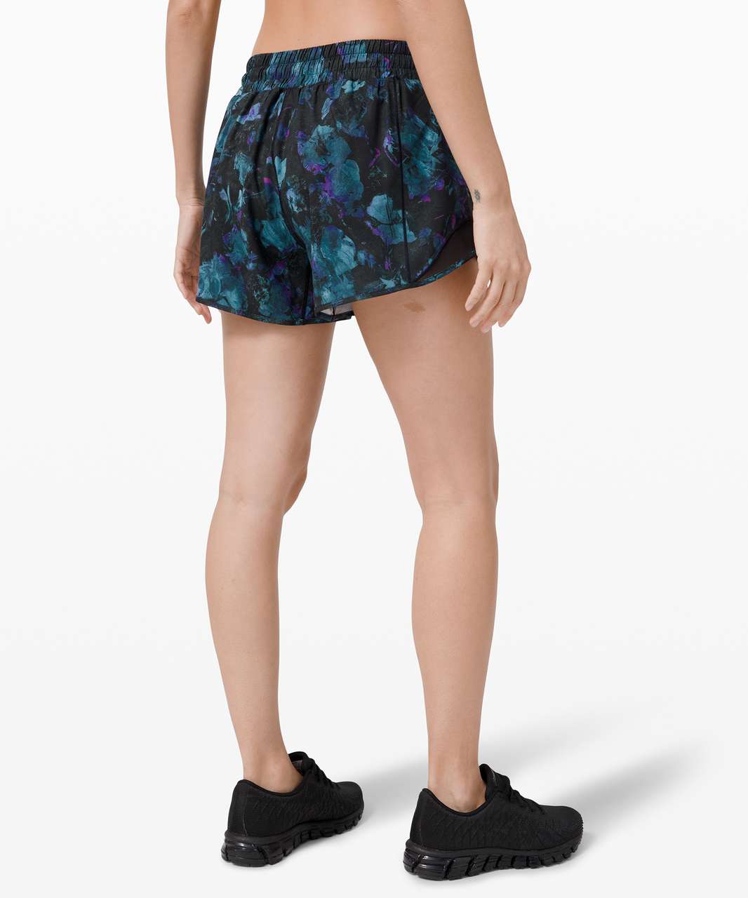 Lululemon Hotty Hot Short II *Long 4 - Incognito Camo Multi Grey / Black  (First Release) - lulu fanatics