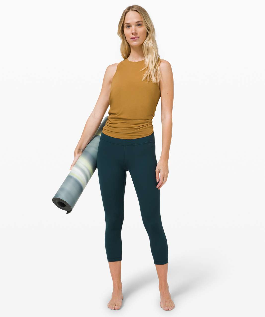 Final Sale Tied Up Yoga Tank – TEMA Athletics