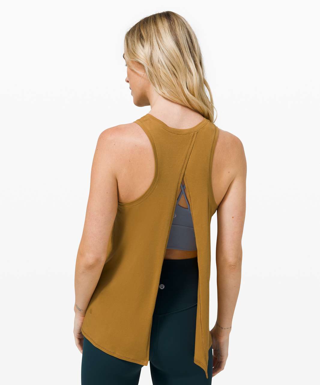 Lululemon All Tied Up Tank - Spiced Bronze