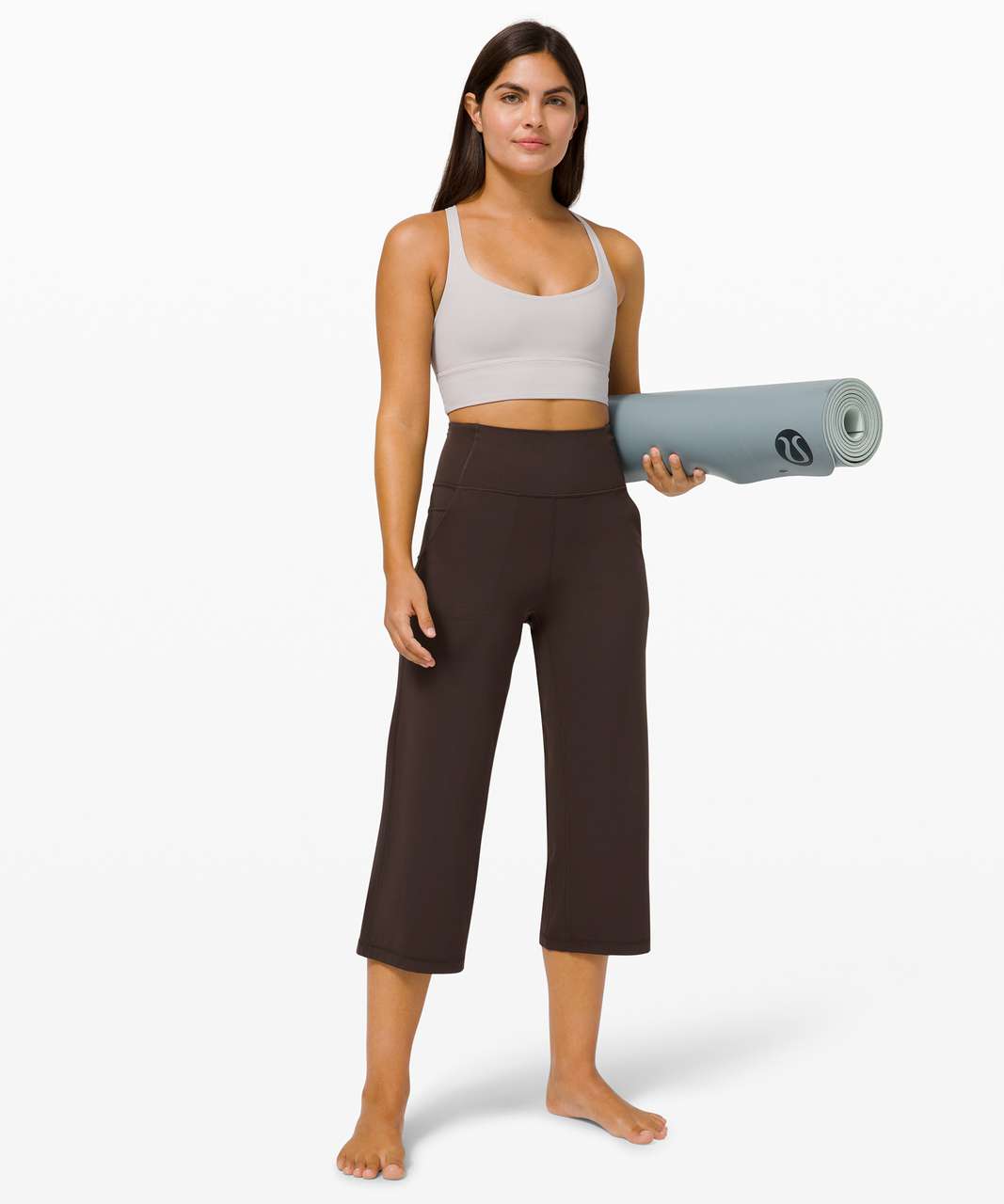 lululemon Align Wide Leg Crop 23 Size 4, Women's Fashion