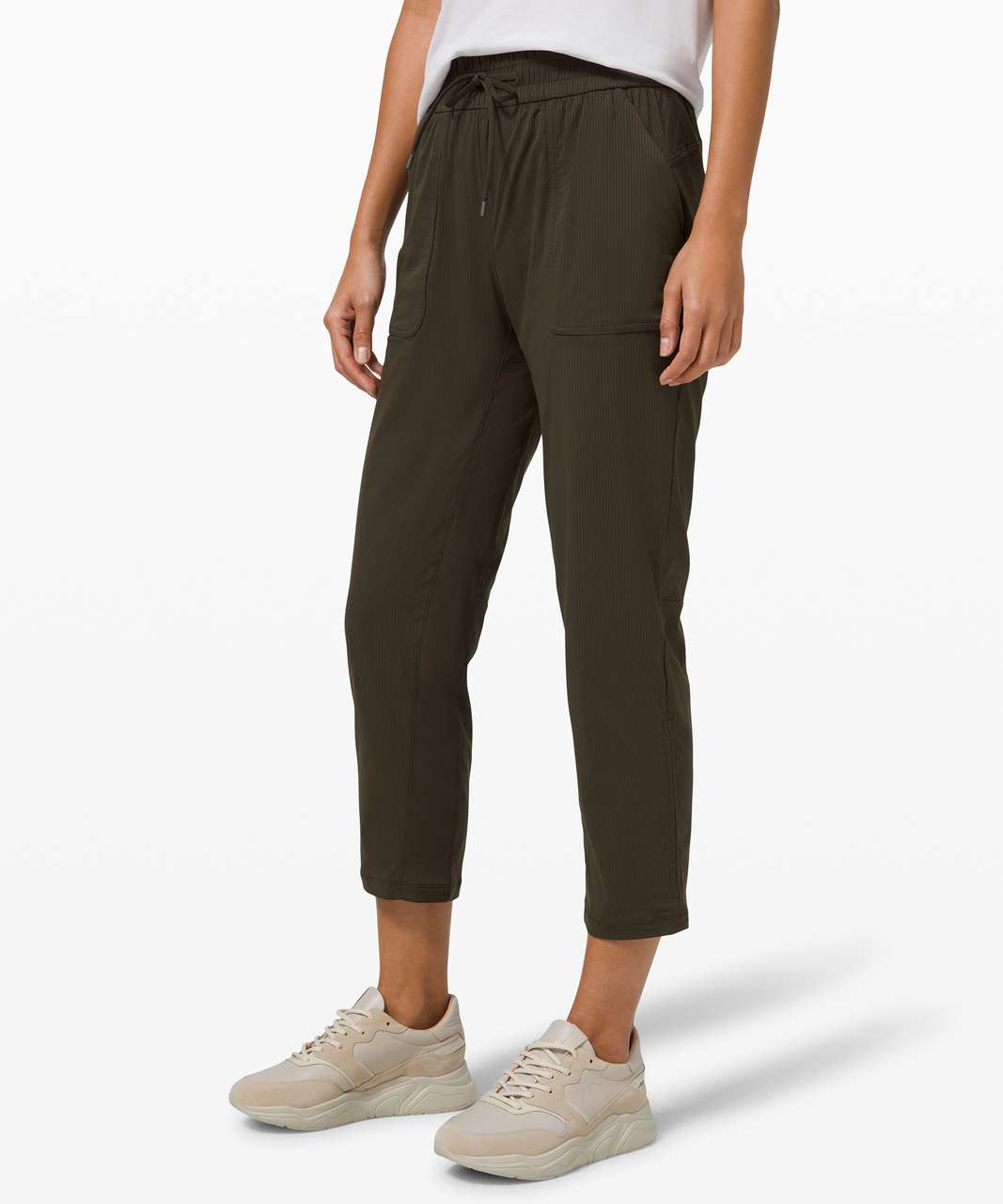 Lululemon Beyond the Studio Crop - Black - lulu fanatics