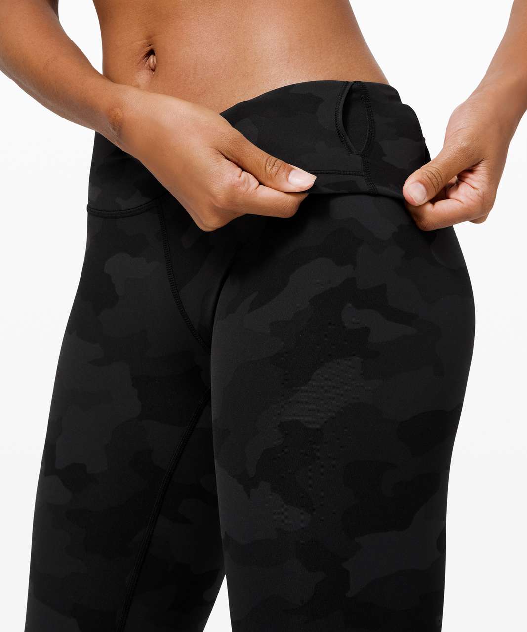 Lululemon Wunder Train High-Rise Crop 23 Heritage 365 Camo Deep