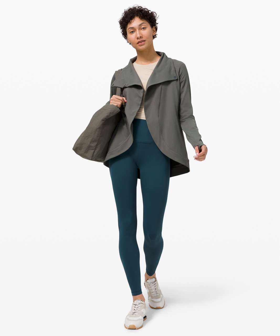 Lululemon Rulu Rally Wrap - Grey Sage