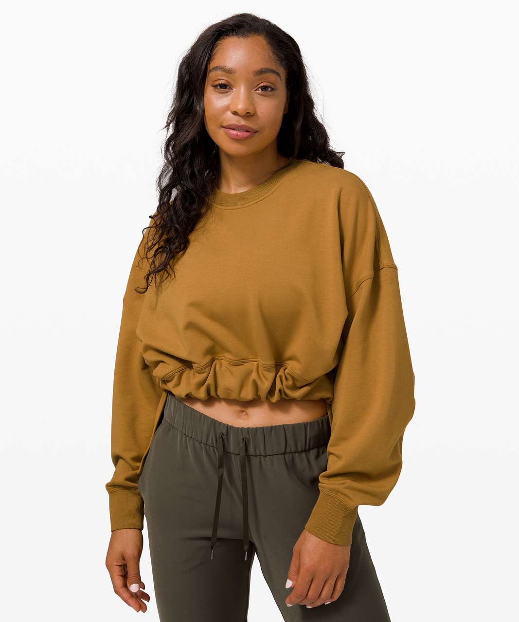 Lululemon Bound to Bliss Pullover - Spiced Bronze