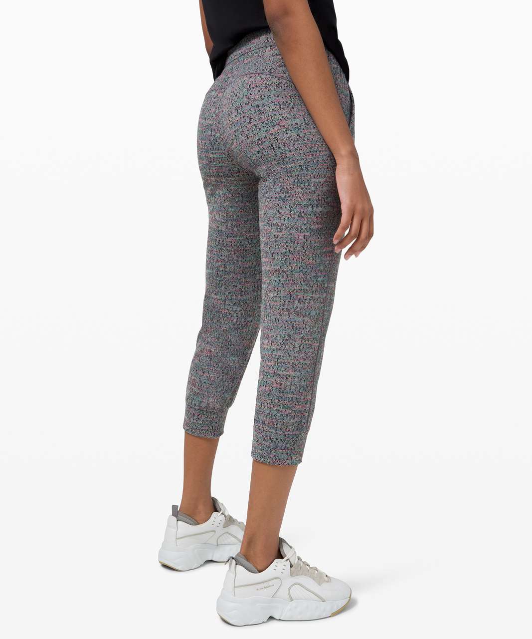 lululemon athletica, Pants & Jumpsuits, Lulu Lemon Gray Tweed Like Leggings  4