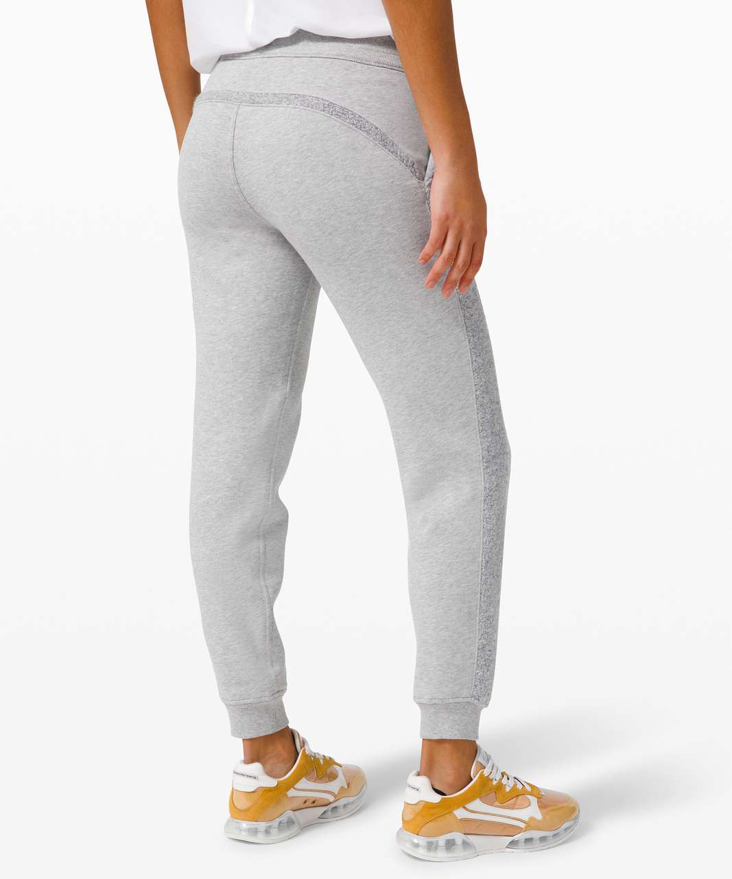 Lululemon Scuba Jogger *Sherpa Stripe - Heathered Core Light Grey - lulu  fanatics