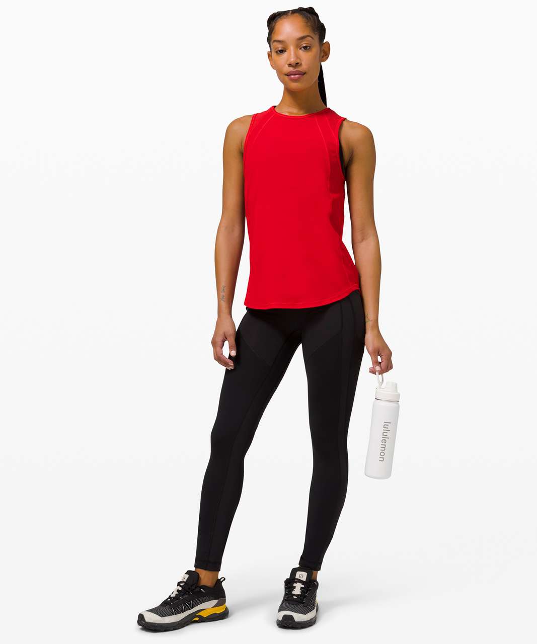 Lululemon Sculpt Tank - Dark Red