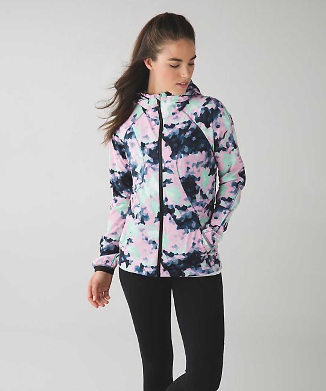 Lululemon Go The Distance Jacket - Clouded Dreams Multi - lulu fanatics