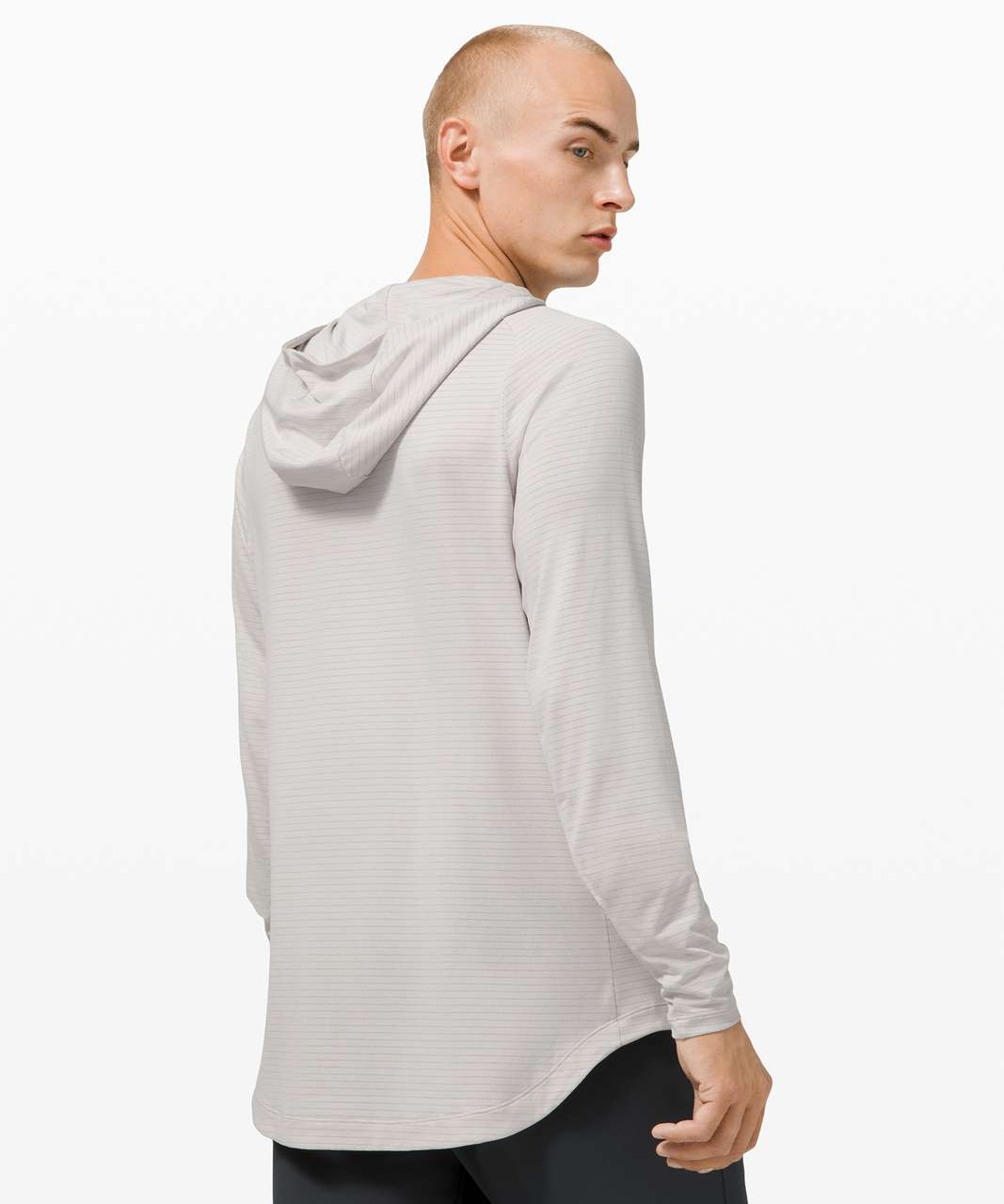 Lululemon Drysense Hoodie - Heathered Vapor