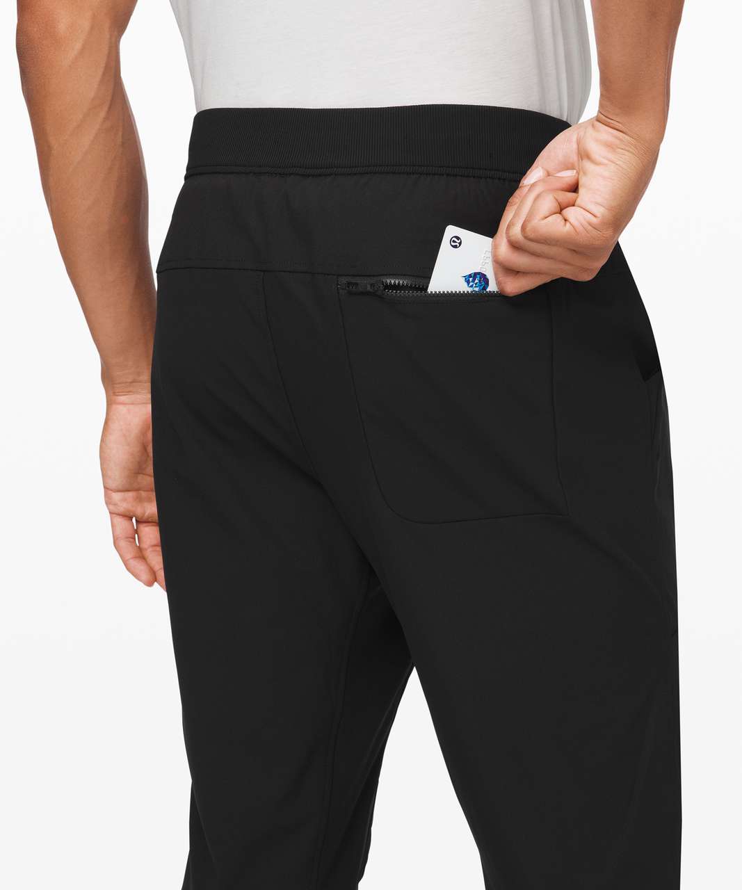 Lululemon ABC Jogger Shorter 28" *Warpstreme - Black