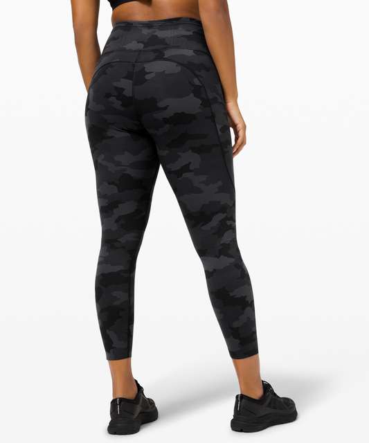 LULULEMON Fast and Free 7/8 Tight 25 (Black (Non-Reflective), 12) at   Women's Clothing store