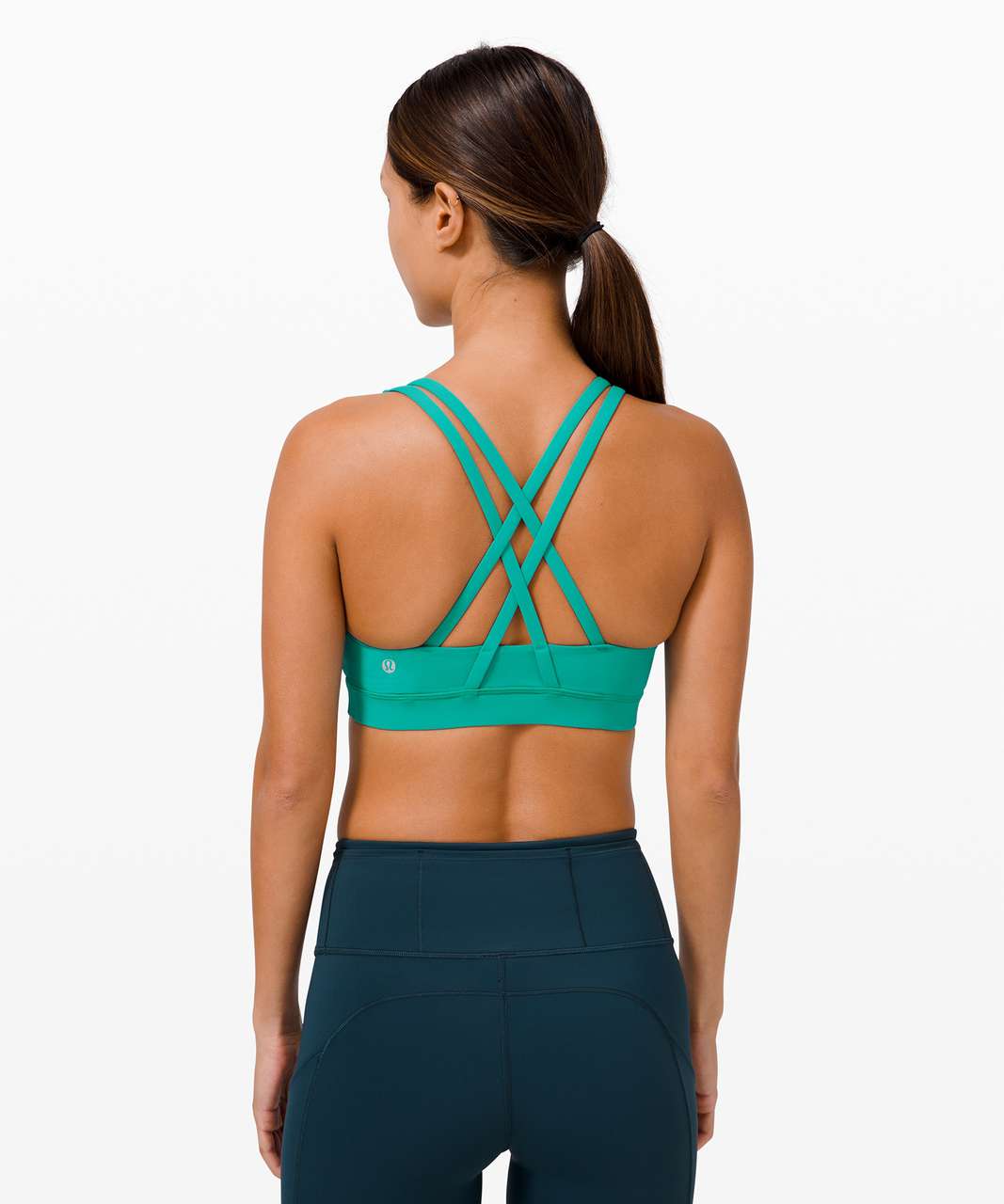 Lululemon Energy Bra *Medium Support, B–D Cup - Intense Teal - lulu fanatics