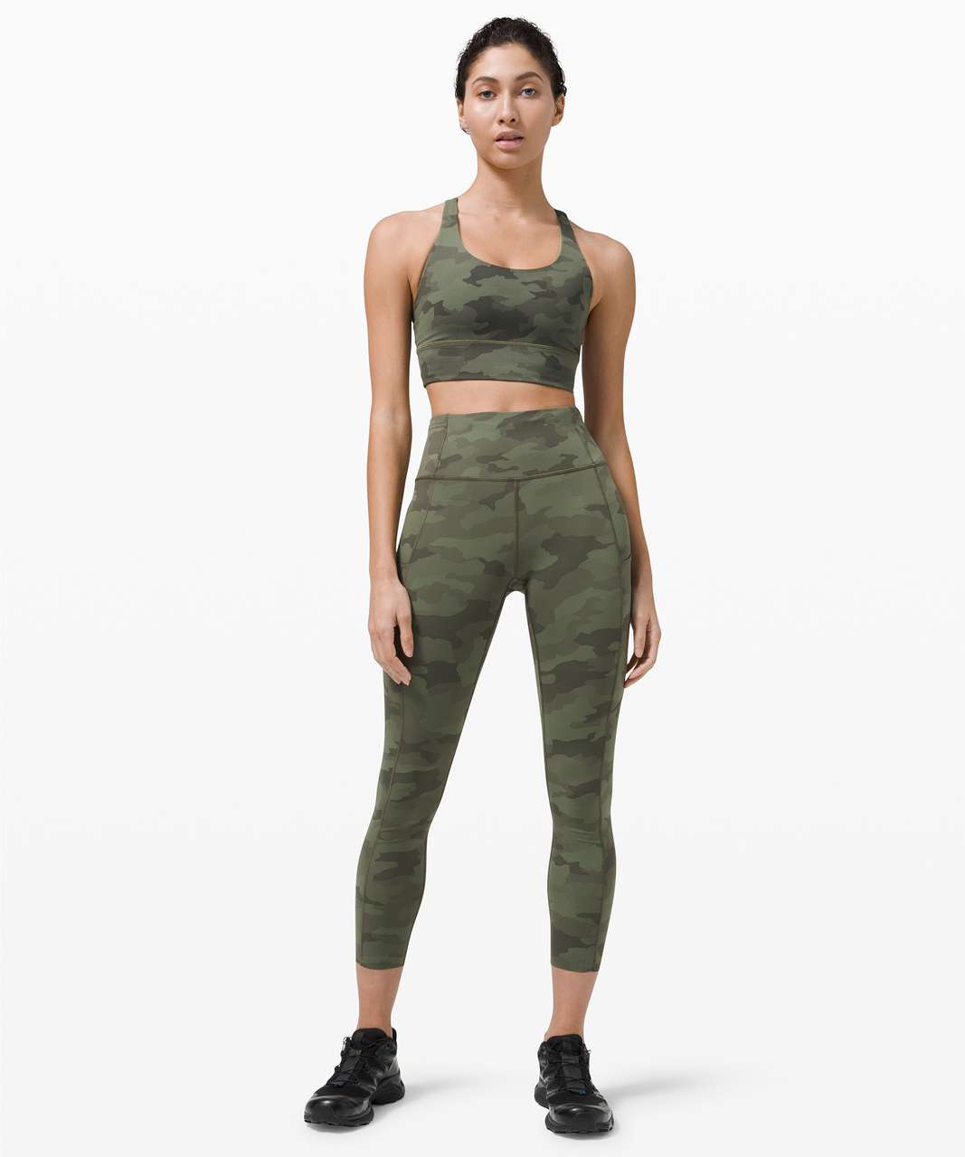 Lululemon Energy Bra *Medium Support, B–D Cup - Heritage 365 Camo Crispin  Green Multi - lulu fanatics