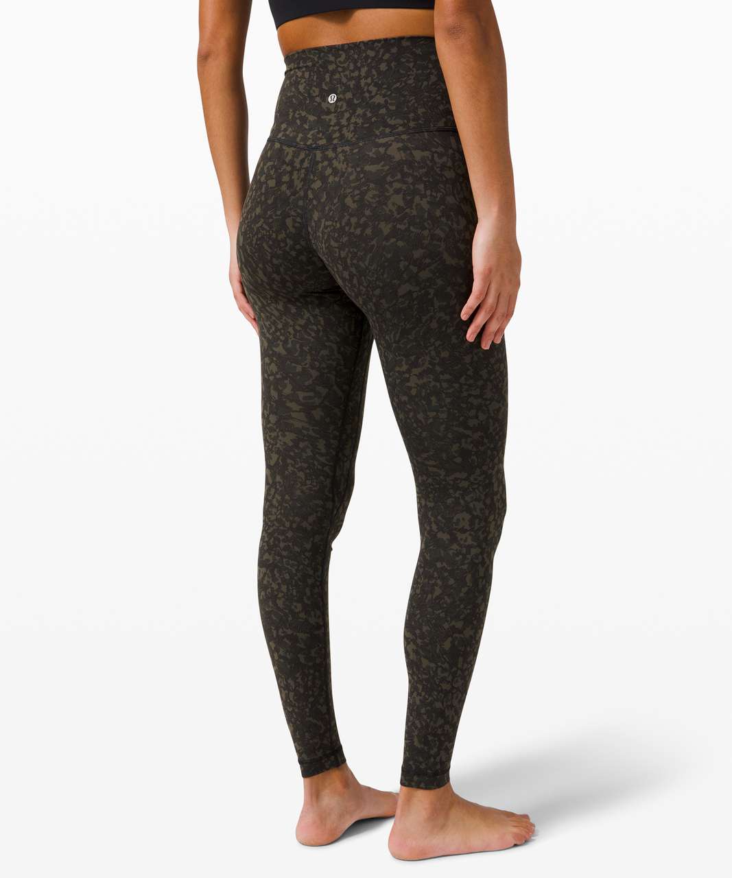 Lululemon Align Pant II - Dark Olive - lulu fanatics  Outfits with leggings,  Womens printed leggings, Lulu leggings