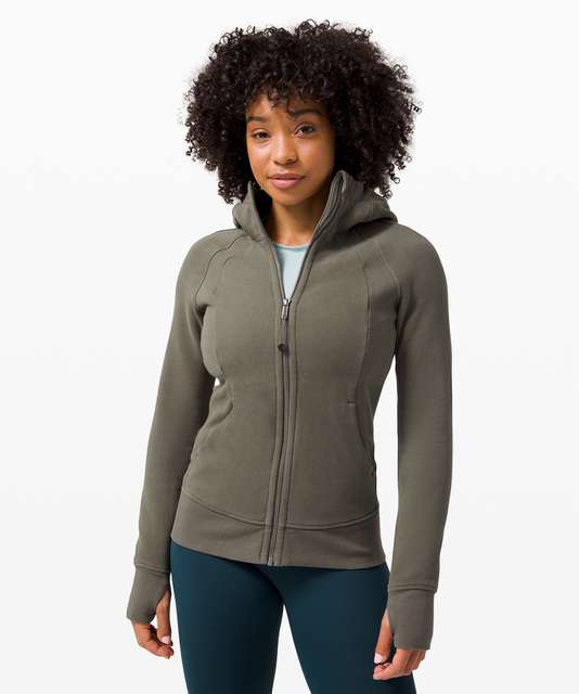 Lululemon Scuba Hoodie *Classic Cotton Fleece - Heathered Deep Green ...