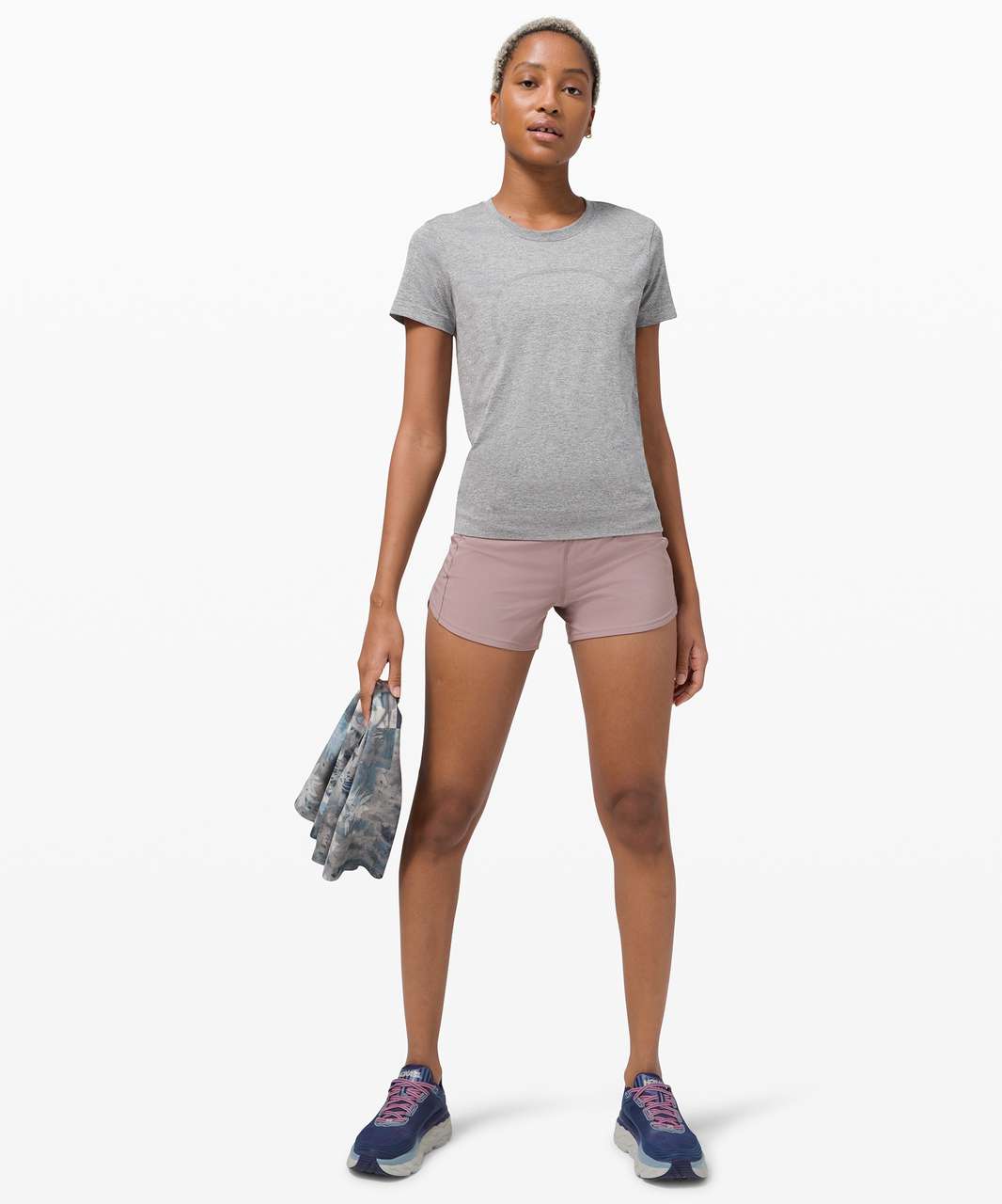 Lululemon Speed Up Short Long *4" Updated Fit - Violet Verbena