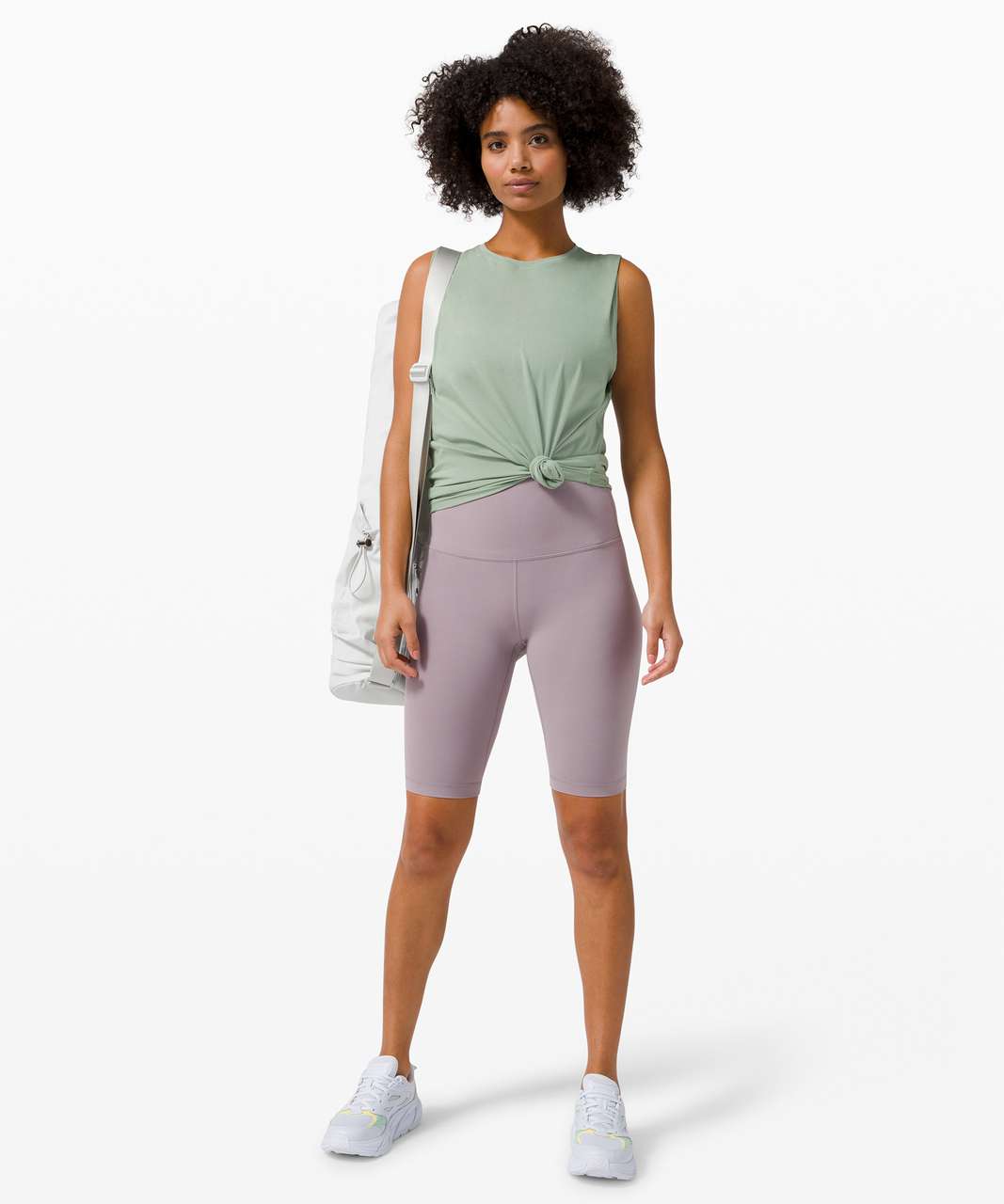 Lululemon Brunswick Muscle Tank - Willow Green - lulu fanatics