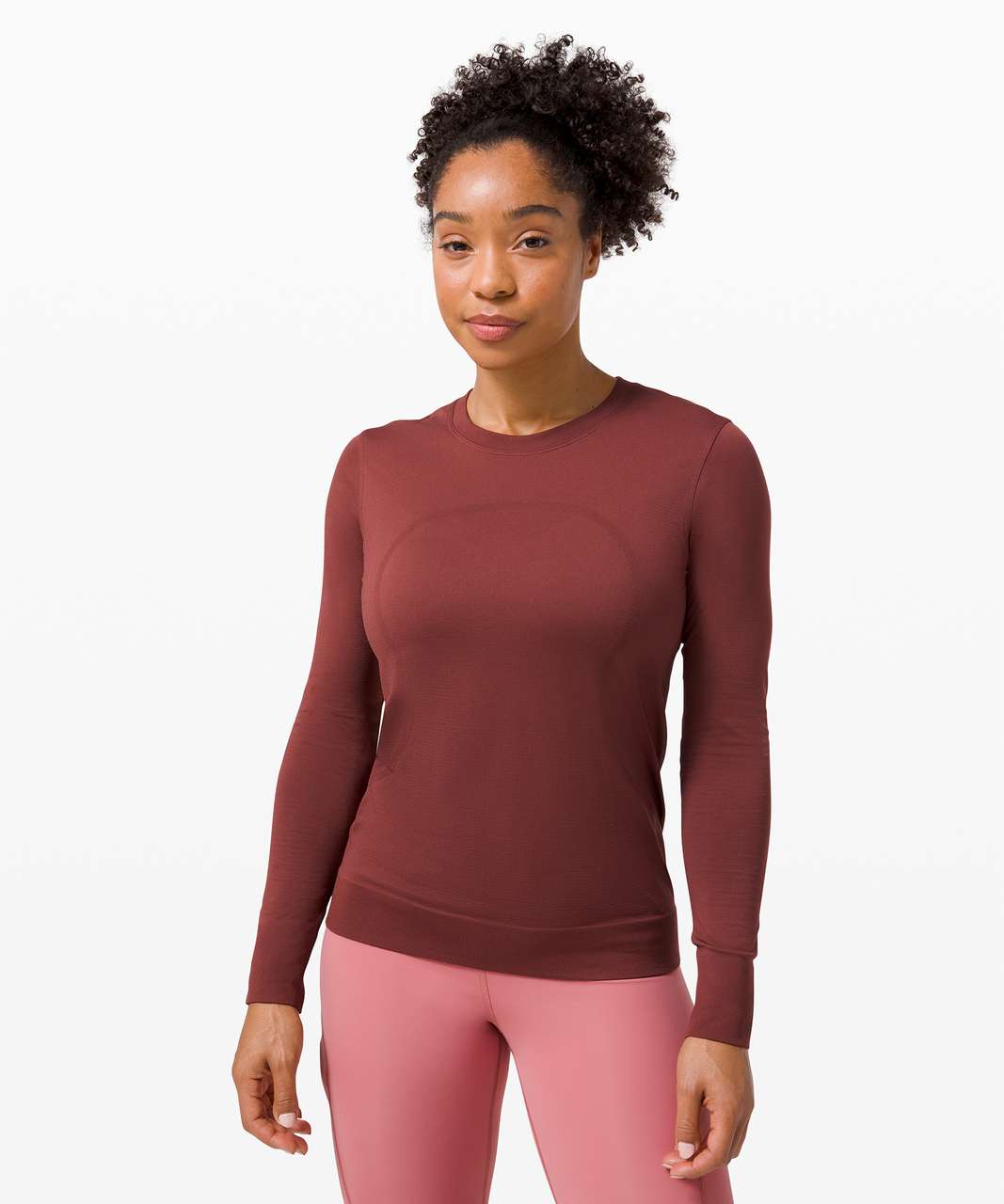 Lululemon Swiftly Breathe Long Sleeve - Savannah / Savannah - lulu fanatics