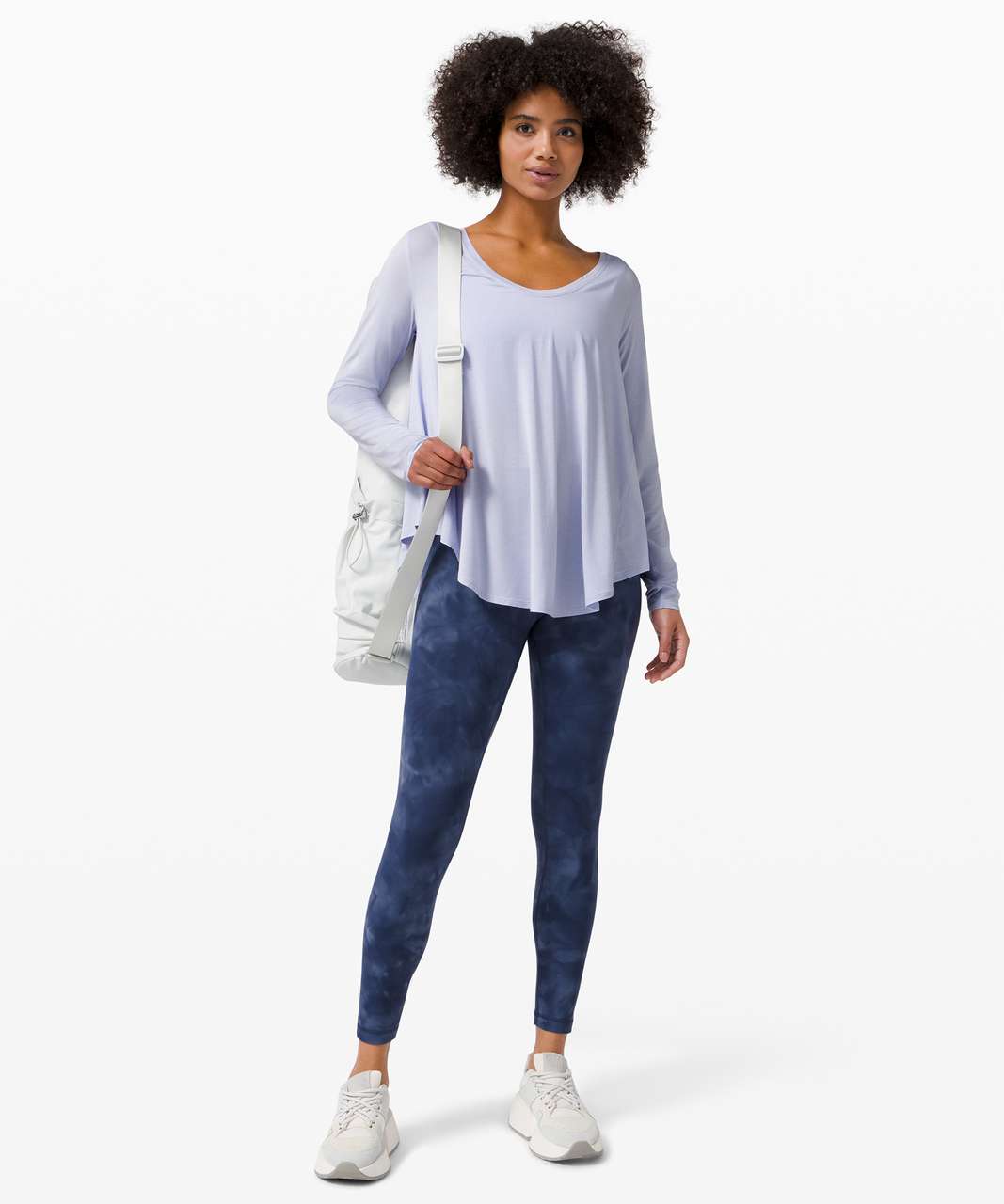 Lululemon Up for Down Time Long Sleeve - Serene Blue