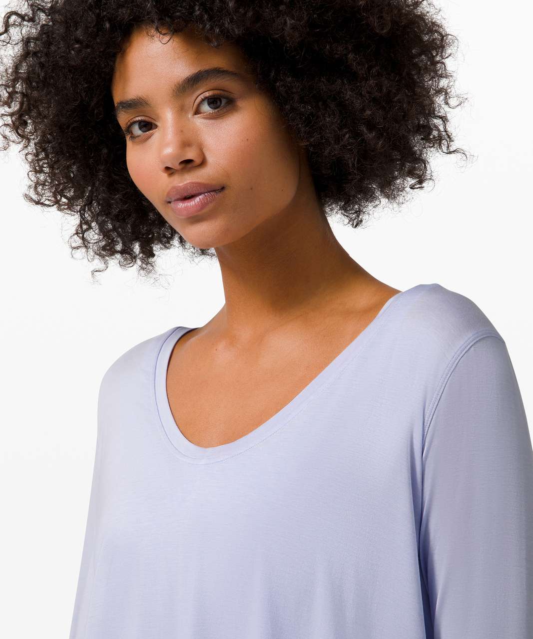 Lululemon Up for Down Time Long Sleeve - Serene Blue