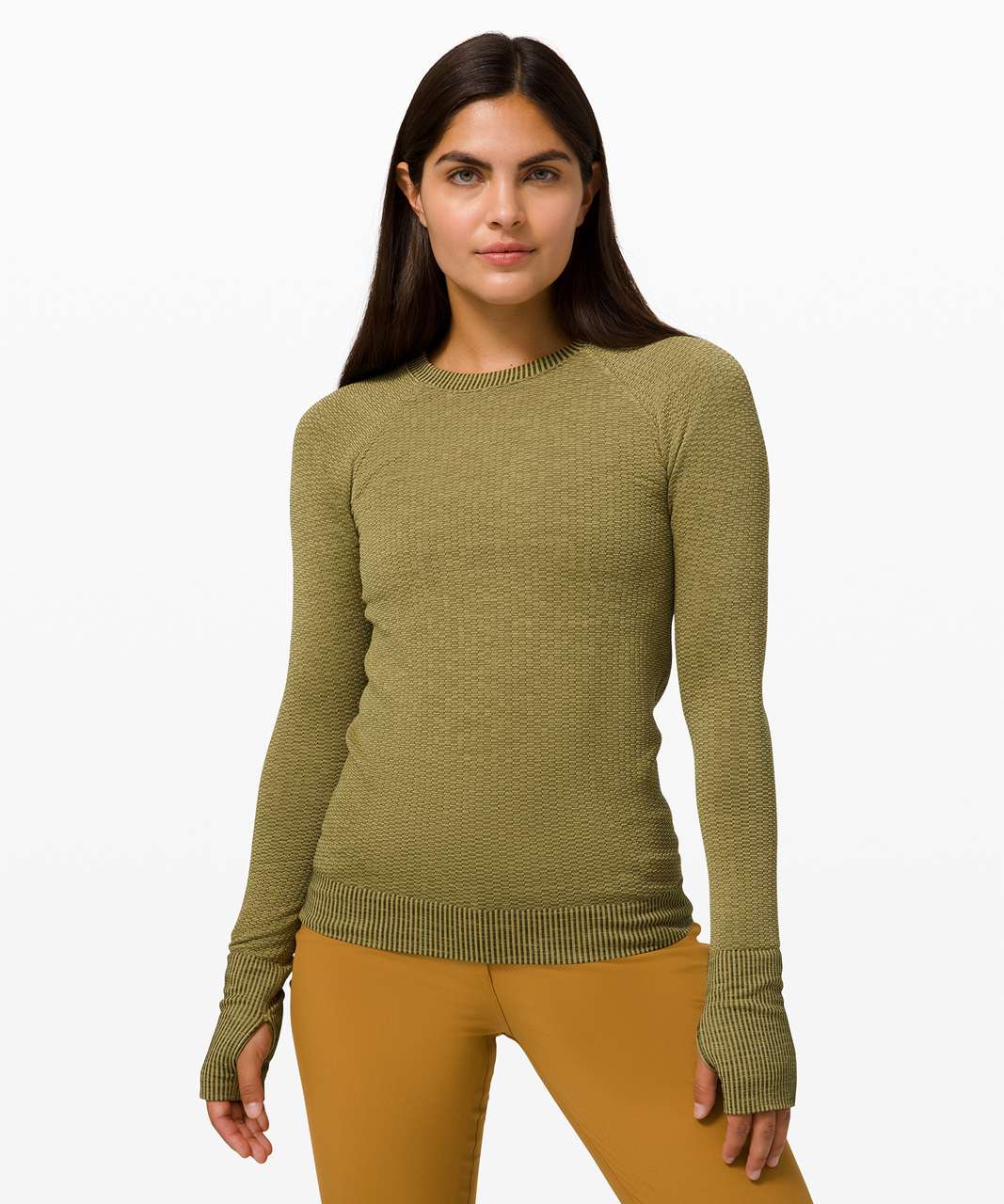 Lululemon Rest Less Pullover Jasper/Oceanic - Retail $108