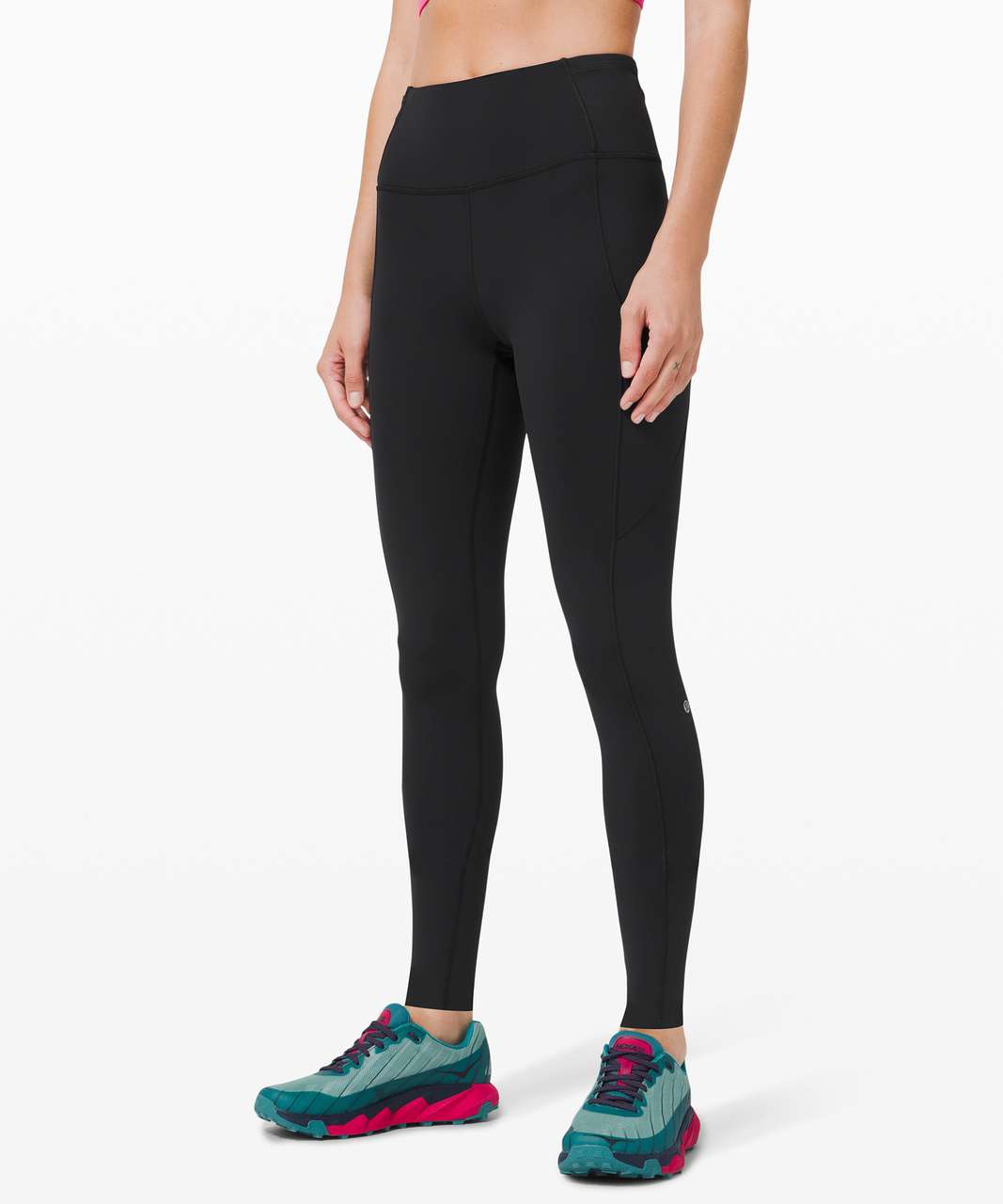 Lululemon Fast and Free Tight 31" *Reflective - Black