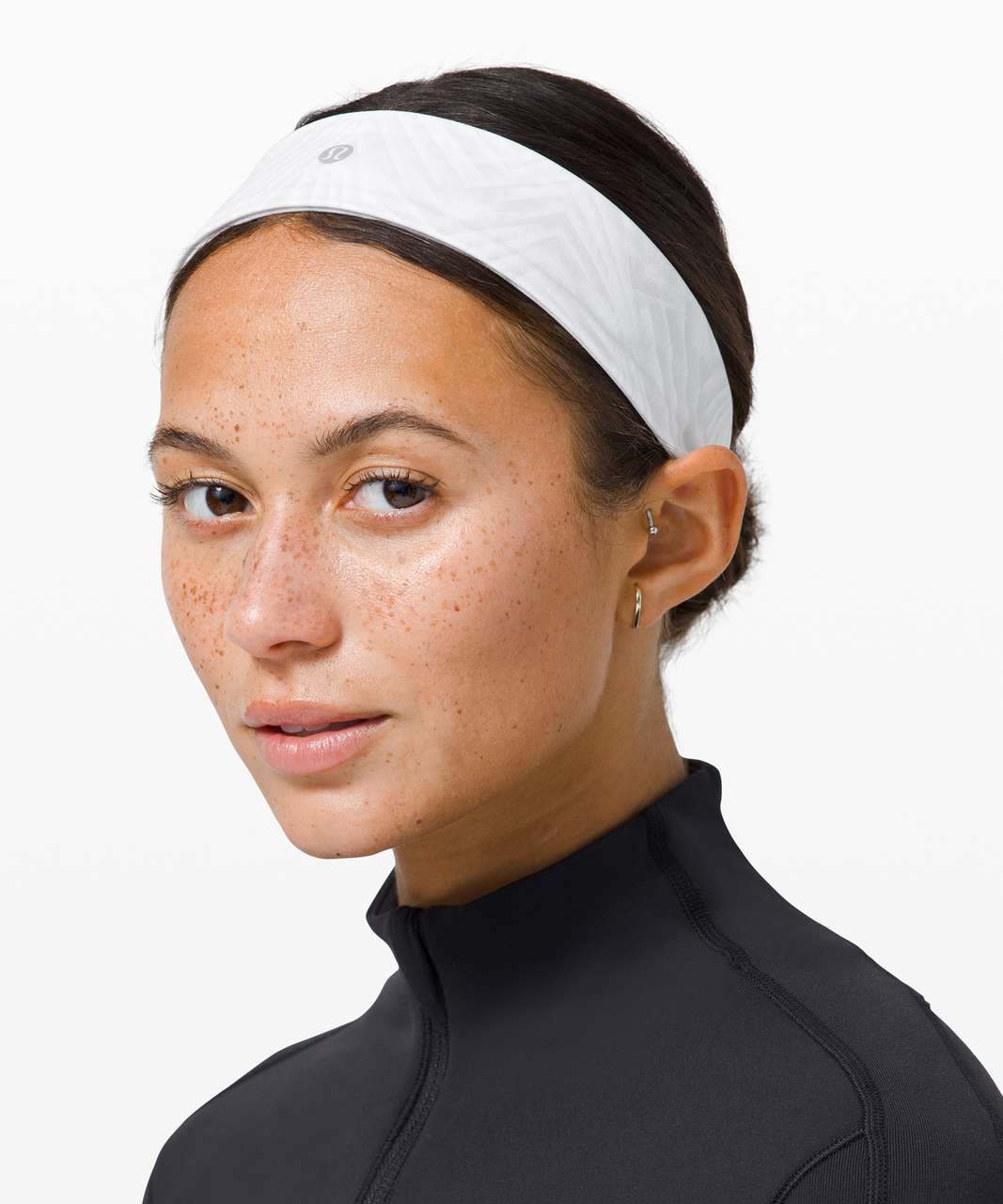 Lululemon Fly Away Tamer Headband II *Luxtreme - Concertina White Multi