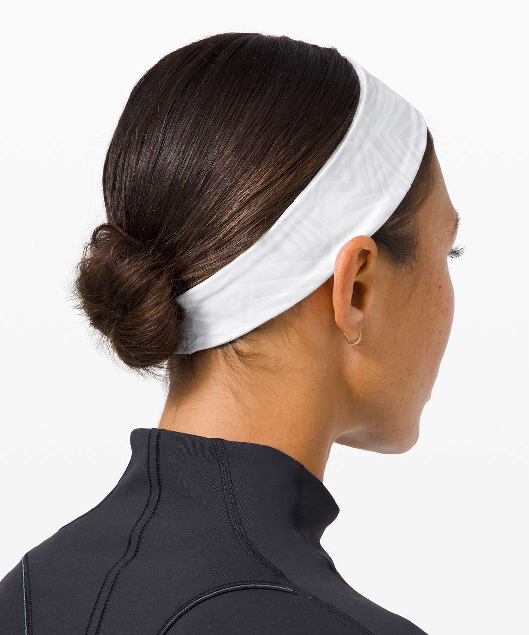 Lululemon Fly Away Tamer Headband II *Luxtreme - Concertina White Multi