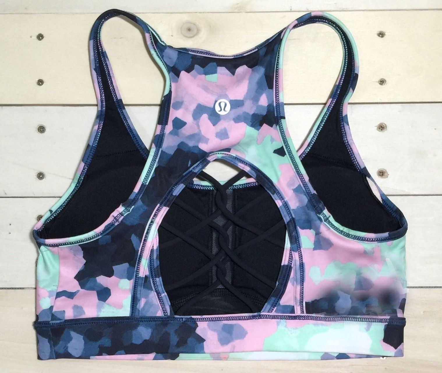 Lululemon Sweaty or Not Bra II - Clouded Dreams - lulu fanatics