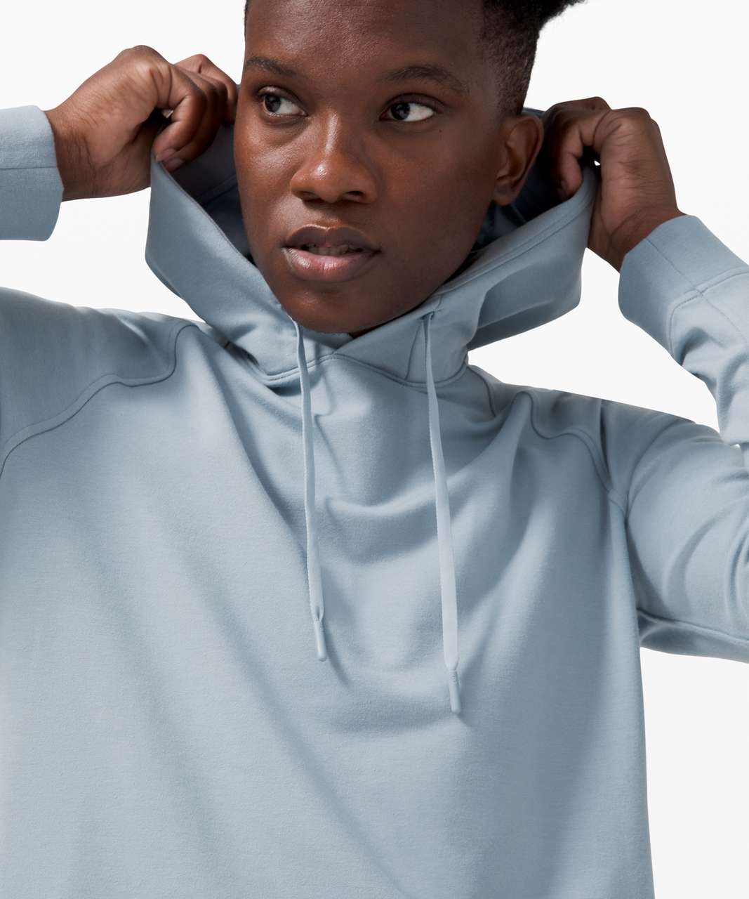 Lululemon French Terry Oversized Hoodie - Chambray - lulu fanatics