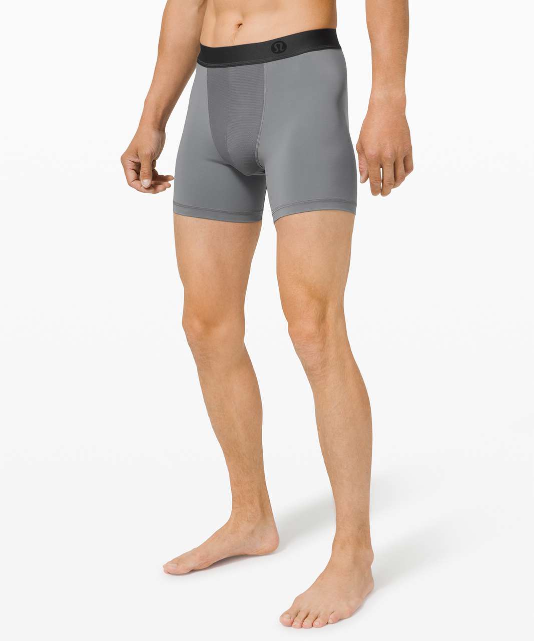 Lululemon License To Train Boxer 5" - Asphalt Grey