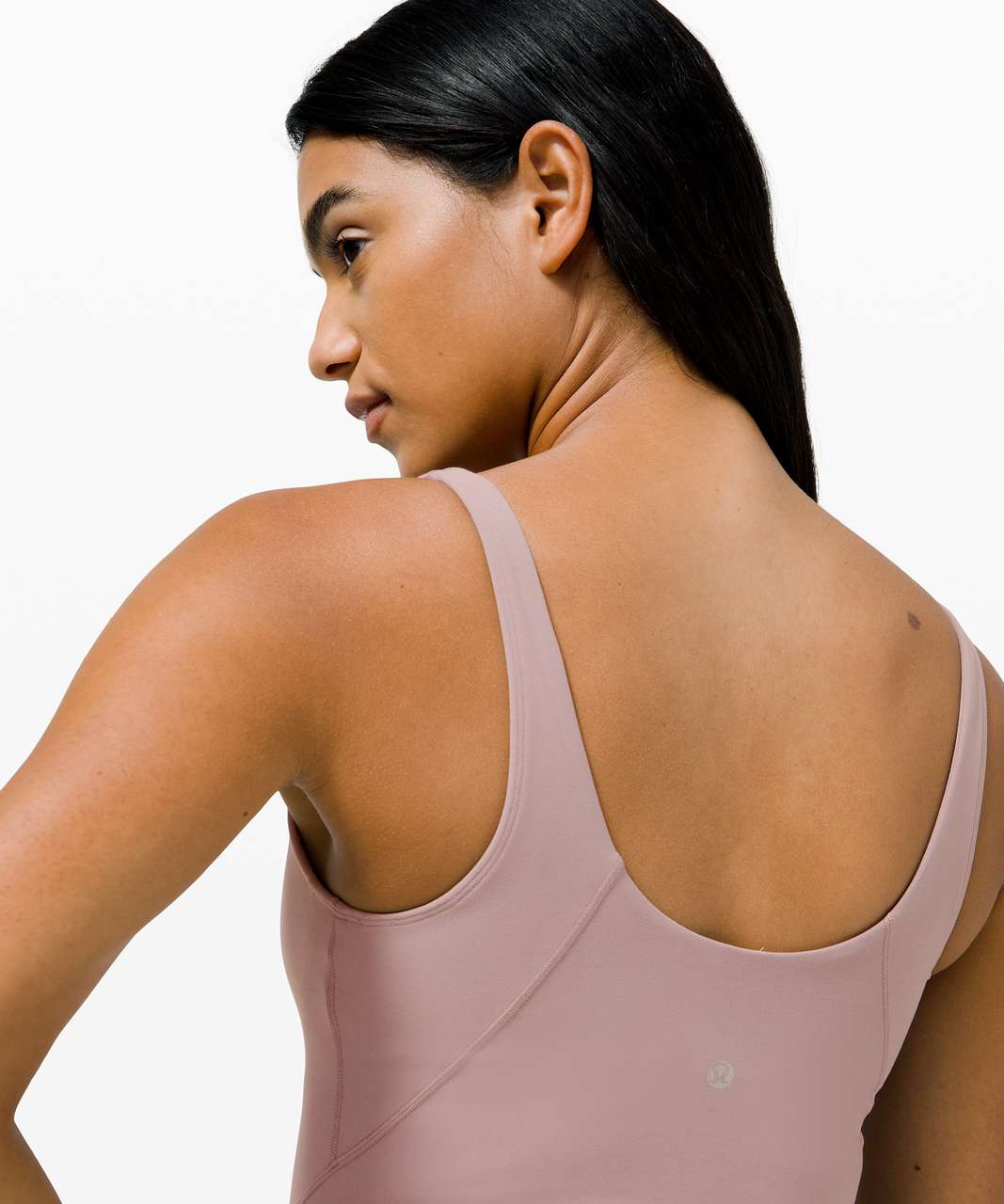 New lululemon align tank in washed mauve with nomad and espresso. Pret