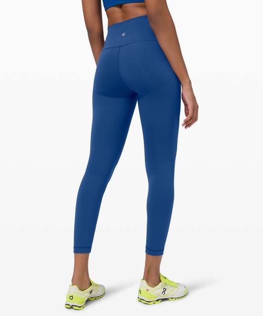 Lululemon Wunder Train High-Rise Tight 25 - Charged Indigo - lulu fanatics