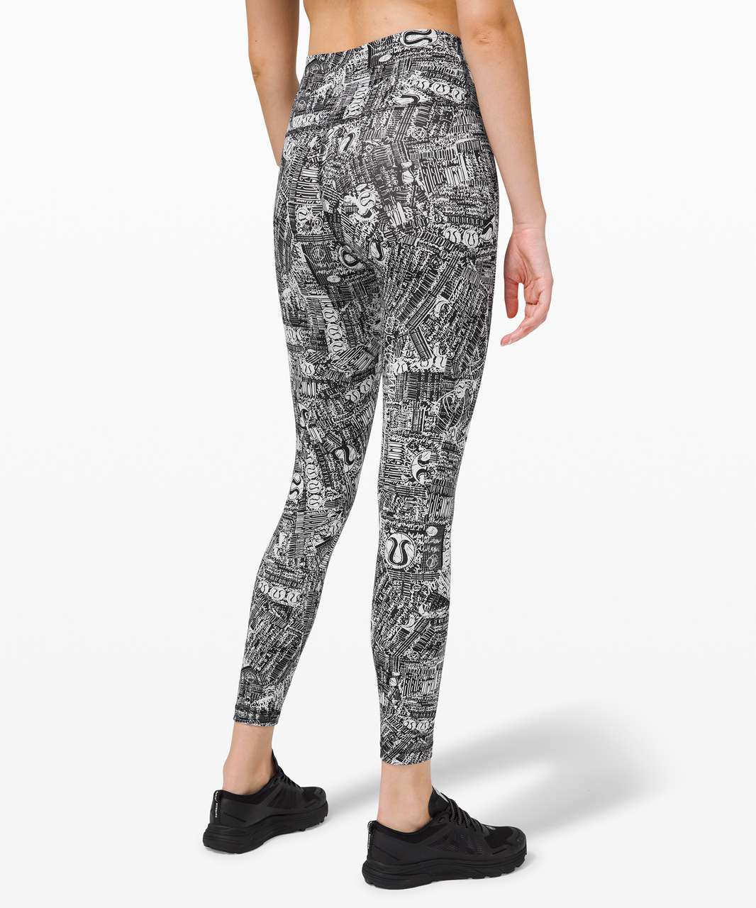 Lululemon Wunder Train High-Rise Tight 25 - Rhino Grey - lulu