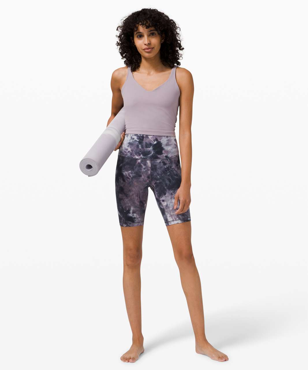 Lululemon Align Short 8 *Diamond Dye - Diamond Dye Chrome Violet Verbana Graphite  Grey - lulu fanatics