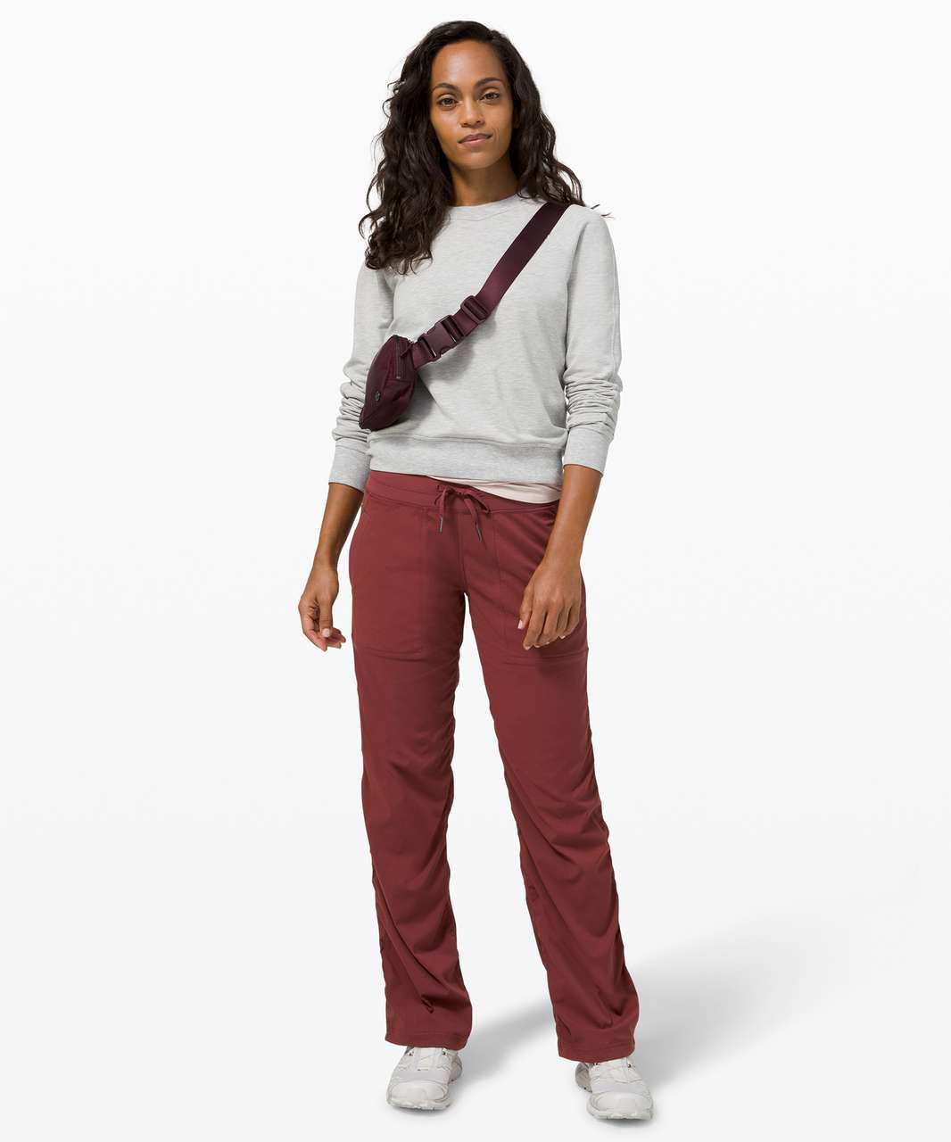 LULULEMON DANCE STUDIO Pant III UL R REDWOOD SZ 2 NWT - $59.99 - PicClick