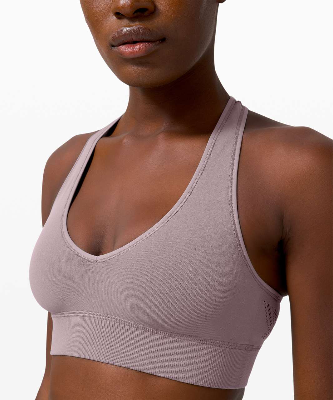 Lululemon Reveal Bra Digital Rain *Light Support, A/B Cup - Lunar Rock