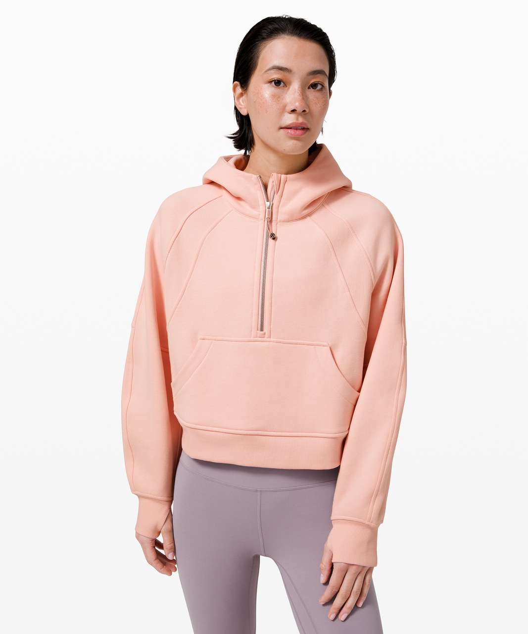 lululemon scuba oversized 1/2 zip hoodie dupe